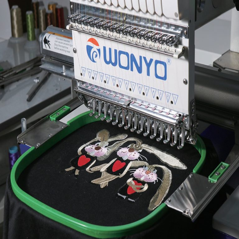 ماكينة ونيو تطريز عن طريق الكمبيوتر رأس واحد مساحة *600*400 ، 12 ابر